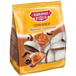 ПРЯНИКИ с Вареной Сгущенкой 350 г / Яшкино