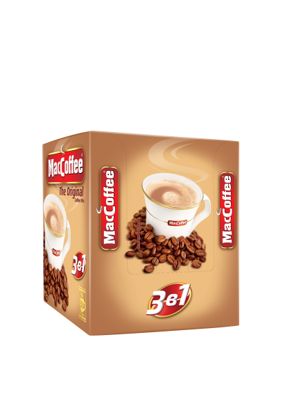 Напиток кофейный растворимый MACCOFFEE 3в1 Original м/у 10х20 г