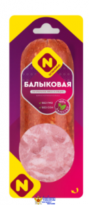 Колбаса ОСТАНКИНО "Балыковая" варено-копченая 330 г