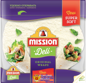 Лепешки MISSION "Deli" пшеничные оригинальные 250 г