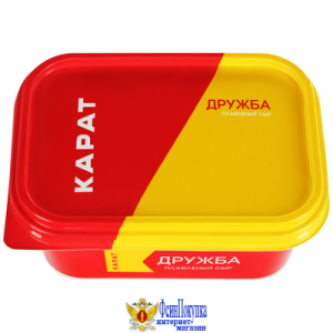 Сыр КАРАТ "Дружба" плавленый 400 г 55%