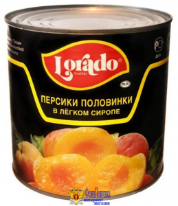 ПЕРСИКИ Половинки Лорадо  ж/б 425 г