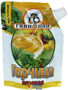 Горчица ГВИН&ПИН "Ядреная" 150 г