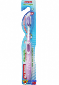 Зубная щетка ДОКТОР КЛИН "Massager"  средняя жесткость