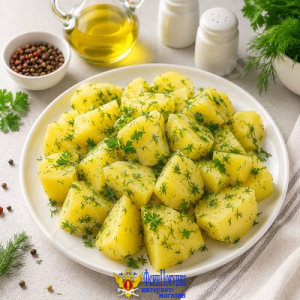Картофель отварной с зеленью 500 гр.