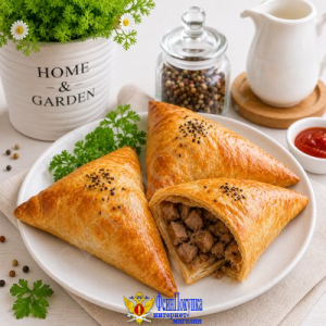 Самса с мясом  4 по 75 гр.