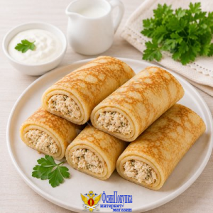 Блинчики с курицей 4 х70 г