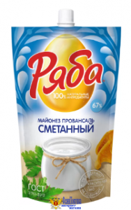 Майонез Ряба Провансаль сметанный 50,5% 344 мл