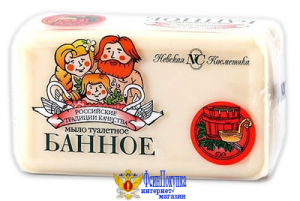 Мыло туалетное Невская Косметика Банное натуральное 140 г