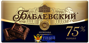 Шоколад БАБАЕВСКИЙ "Элитный" горький 90 г