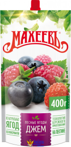 Джем МАХЕЕВЪ "Лесные ягоды" 400 г
