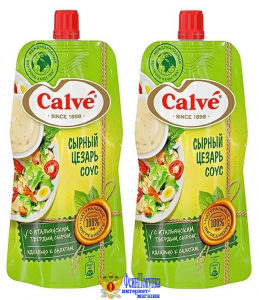 Соус Calve Сырный Цезарь 230 гр