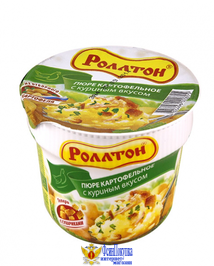 Пюре картофельное РОЛЛТОН с куриным вкусом с сухариками 40 г