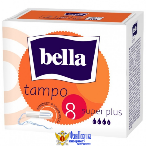 Тампоны гигиенические Bella Premium comfort super plus уп.8