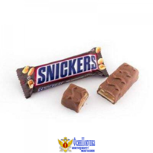 Батончик SNICKERS шоколадный 50.5 г