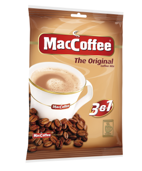 Напиток кофейный растворимый MACCOFFEE 3в1 Original м/у 10х20 г