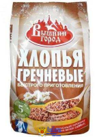 Хлопья Гречневые "Вышний Город" б/п 400 гр