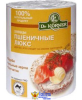Хлебцы DR. KORNER зерновые пшеничные люкс 90 г