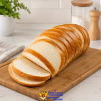 Батон Нарезной из пшеничной хлебопекарной муки в/с, нарезанный 0,4 кг.