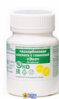Аскорбиновая кислота с глюкозой Эко 30 таб по 1,0 г/Экотекс