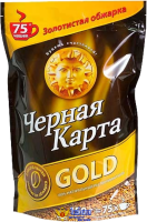 Кофе растворимый ЧЕРНАЯ КАРТА Gold 150 г
