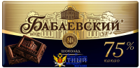 Шоколад БАБАЕВСКИЙ "Элитный" горький 90 г