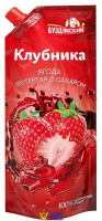Клубника БУЗДЯКСКИЙ протертая с сахаром 280 г