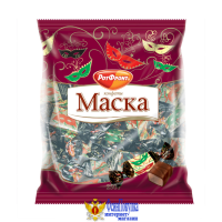 Конфеты РОТ ФРОНТ "Маска" глазированные шоколадной глазурью 250 г
