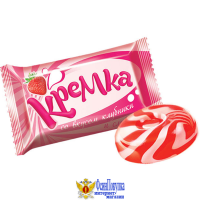 Карамель ЯШКИНО "Кремка" клубника со сливками 500 г