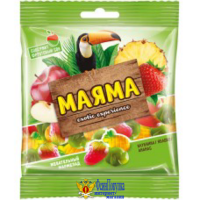 Мармелад жевательный МАЯМА со вкусом ананаса, яблока, клубники 70 г