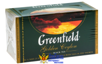 Чай черный GREENFIELD "Golden Ceylon" 25х2г