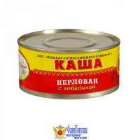 Каша ЙОШКАР-ОЛА перловая с говядиной 325 г