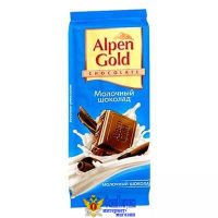 Шоколад ALPEN GOLD молочный 80 г